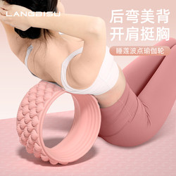 Yoga Wheel for Back and Shoulder Stretching, Roller, Professional Yoga Fitness Equipment, Backbend Tool, Beginner Pilates Circle