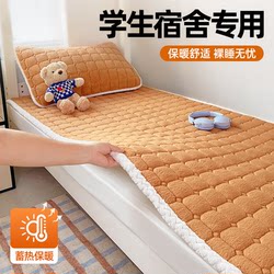 2025 New Skin-Friendly and Comfortable Arctic Velvet Feather Cotton Soft Cushion Student Dormitory Bunk Bed Mattress Pad Bedding