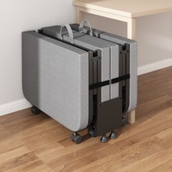 Folding Bed for Lunch Break, Office Nap Essential, New Type of Home-Use Adult Recliner, Hospital Single Bed, Simple Camping Bed