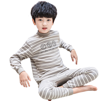 Full cotton warm spring and autumn children's underwear
