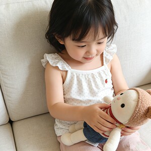 
Summer children's vest Modal ultra-thin girl's sling newborn baby sleeveless belly protection small back baby boy's heart