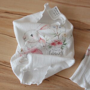 
2 packs of summer thin single-layer baby belly protectors, extended pure cotton elastic belly protectors to prevent colds, newborn bellybands