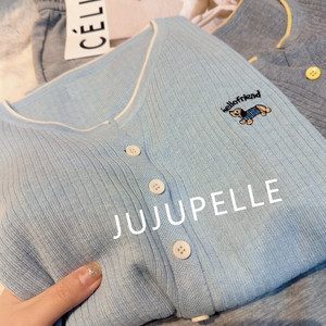 
Embroidered Dachshund ~ 2026 Spring New Design Contrast Color Block Knitted Cardigan Women's Sweater Top Long Sleeve