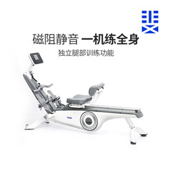 Rowing Machine, Home Fitness Magnetic Resistance Rowing Machine, Home Training Equipment, Multi-Functional Indoor Sports Rowing Machine Equipment