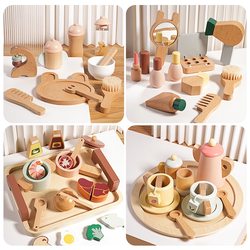 Children's Afternoon Tea Kitchen Cooking Set, Vegetable and Fruit Cutting Fun, Gift Toy for Boys and Girls, Pretend Play