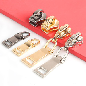 
No. 3 No. 5 No. 8 metal zipper puller accessories pull tab long pendant pants clothes bag zipper down jacket puller