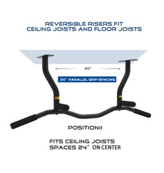 Dongji Top Hanging Home Ceiling Beam Installation Horizontal Bar Pull-Up Device Arm Strength Training Home Fitness Pull-Up