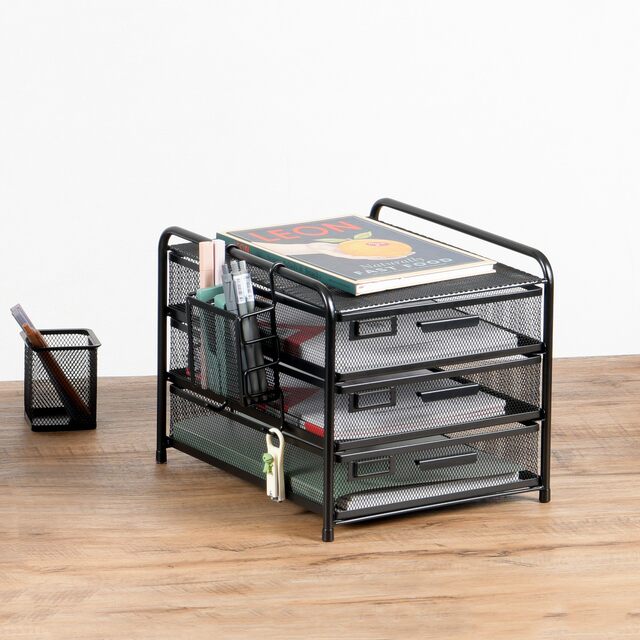 Office information sorting cabinet desktop multi-layer A4 file storage ...