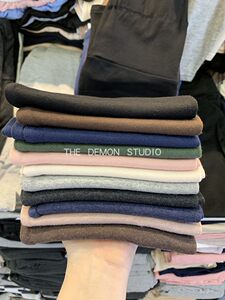 
Dongdaemun Korean purchasing agent for maternity leggings, Western-style spring and autumn new style, extra large elastic slim fit belly-supporting cotton leggings