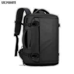 Ukpingti Affordable Large-Capacity Backpack for Men, Multifunctional 40L Carry-On Flight-Friendly Computer Business Travel Bag