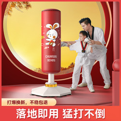 Boxing Training Equipment Children's Punching Bag Home-Use Standing Punching Bag for Kids and Adults for Sanda and Taekwondo