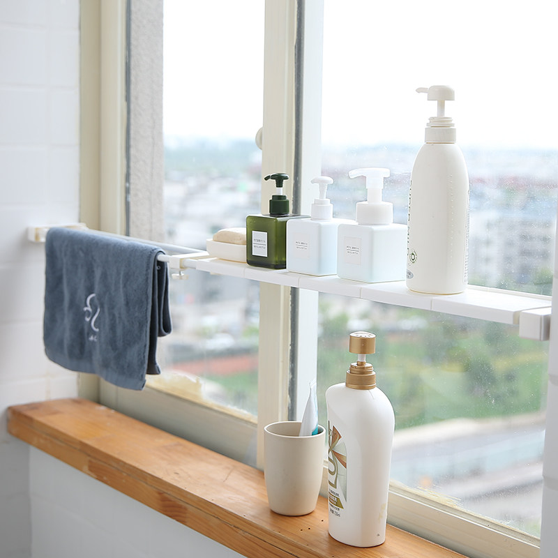 Sill Rack Chi Jiajie Retractable Window Sill Storage Rack - სამზარეულოსა და ...