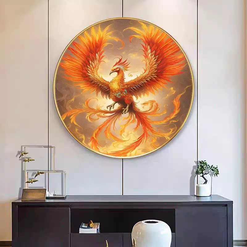 珊瑚彫刻【鳳凰】置物