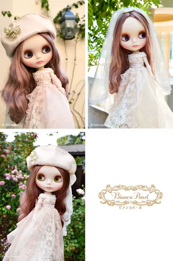 ブライス ビアンカパール Blythe Bianca Pearl doll 新品 Blythe新娘限量娃娃CWC限定Bianca Pearl新娘款1/6比例玩偶