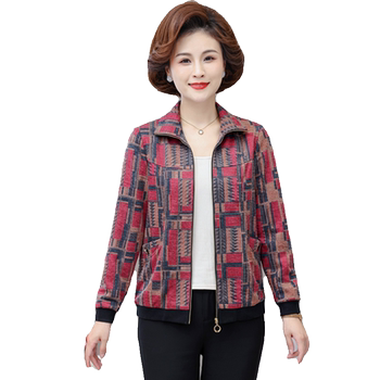 Little mother zipper jacket shirt shirt short jacket
