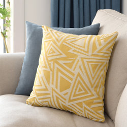 Simple Style Living Room Cushion Sofa Pillow Cover Double-Sided Pattern Pillow Headboard Backrest Cushion Removable and Washable Thick Pillow