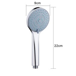 510 Water-Saving Pressurized Shower Head Handheld Small Showerhead Water Heater Showerhead Spa Energy Hydrotherapy 