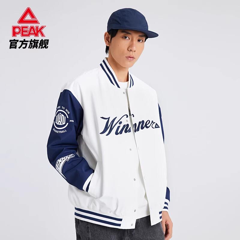 匹克运动外套男2025夏季新款保暖防风棒球服夹克潮流百搭运动上衣
