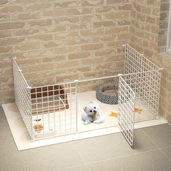 Dog Fence for Home Use, Anti-Escape Small Dog Fence, Freely Combinable Gate Fence, Teddy Bichon Dog Cage, Pet Guardrail