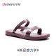 luofu new slippers for women in summer fashion anti-slip anti-odor waterproof women's go out beach flat sandals