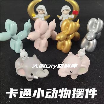 Couple style ornaments interior decoration DIY glue material
