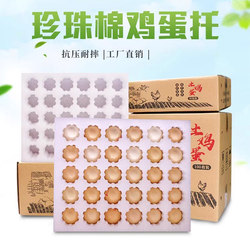 Egg Tray with Pearl Cotton, Shockproof and Drop-Proof Foam, Special Packaging Gift Box for Shipping Salted Duck Eggs