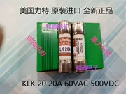 Cầu chì thổi nhanh KLK 20 gốm 10X38 Littelfuse 20A 600V của Mỹ hoàn toàn mới