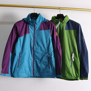 
Spring and Autumn Outdoor Hooded Jacket for Men and Women Comfortable Mesh Lined Breathable Windproof and Waterproof Sports Jacket D11