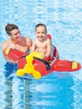 Детская надувная водная лодка, детский плавательный круг, кушон, домашний питомец