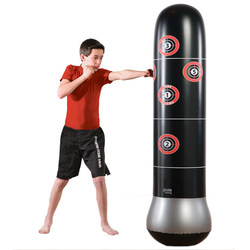 Adult Inflatable Punching Column, Children's Bouncy Punching Column, Elastic Striking Column for Exercise, Fitness, Stress Relief, Sandbag for Venting, Thickened