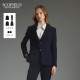 Scofield women's casual lapel commuter waist jacket simple business suit spring suit