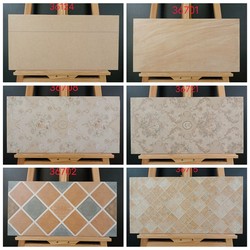 Yellow Matte American-Style Pastoral Tiles 300X600 Bathroom Patterned Wall Tiles Balcony Outdoor Courtyard Retro Tiles