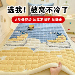 Class a Mattress 2026 New Model Milk Velvet Home Bedroom Double-Sided Soft Cushion Bedding Thickened Bed Sheet Mattress a