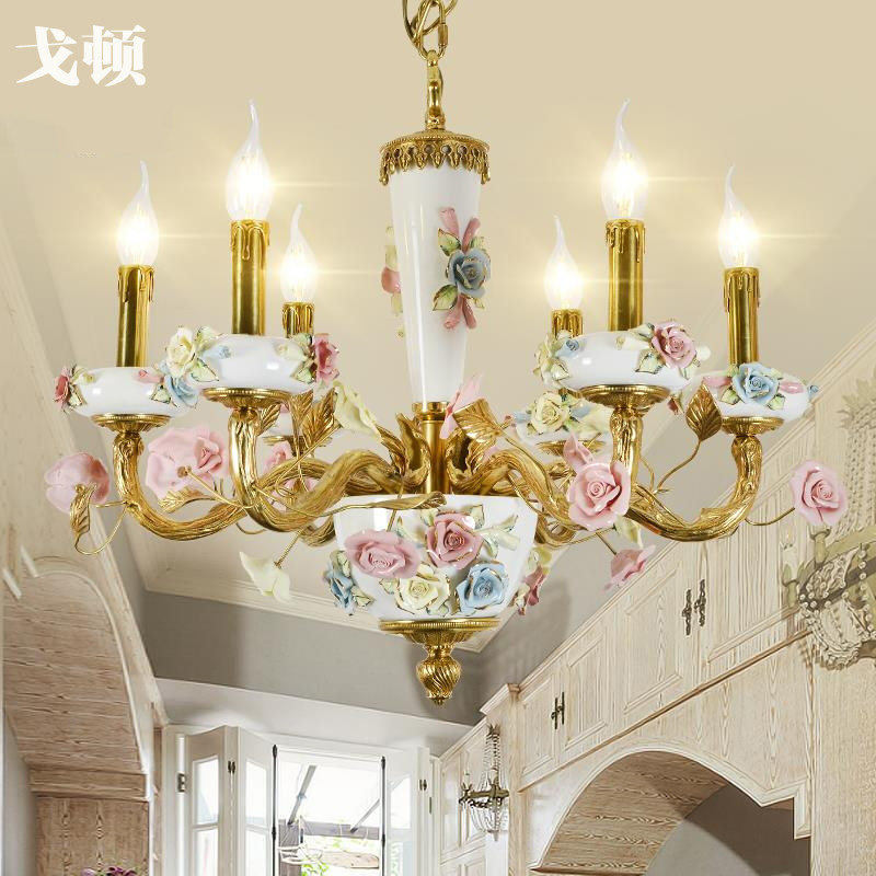 吊下シャンデリア 照明 シャビーシック アンティーク風ヴィンテージ風