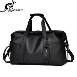 Bin'Ao Kangaroo Large-Capacity Waterproof Sports and Fitness Bag Men's Handbag Short-Distance Travel Backpack Women's Shoulder Bag