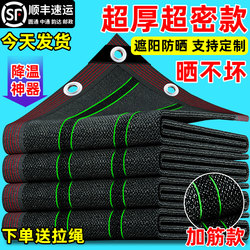 Sunshade Net, Encrypted and Thickened, Sun Protection Net, Plant Shade Net, Heat Insulation Net, Courtyard Balcony Succulent Black Net, Shading Net