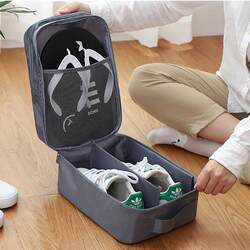 Travel Shoe Storage Bag, Portable Suitcase, Dust-Proof Slipper Storage Bag, Travel Shoe Organizer