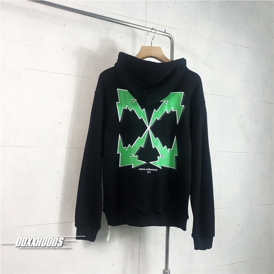 Ooxxhoods Zebra Crossing Geometric Arrow Hoodie - Youth Pop Style