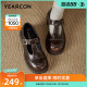 Yierkang women's shoes spring and autumn British college style jk uniform small leather shoes thick heel single shoes Mary Zhen loafer shoes