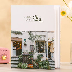 3-Inch 4-Inch 200-Photo Instant Photo Album Commemorative Album with Insert Pages, Large Capacity for 3inch 4inch Photos