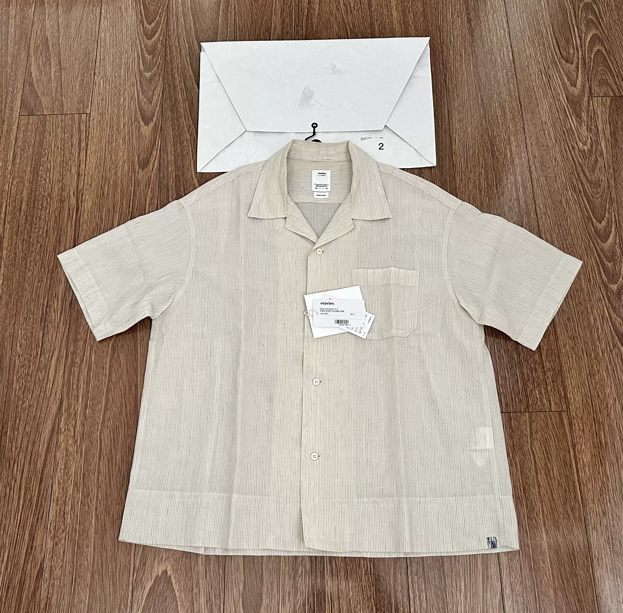 VISVIM ICT SS ALBACORE SHIRT DMGD KOFU 23SS 水滴长袖衬衫-Taobao