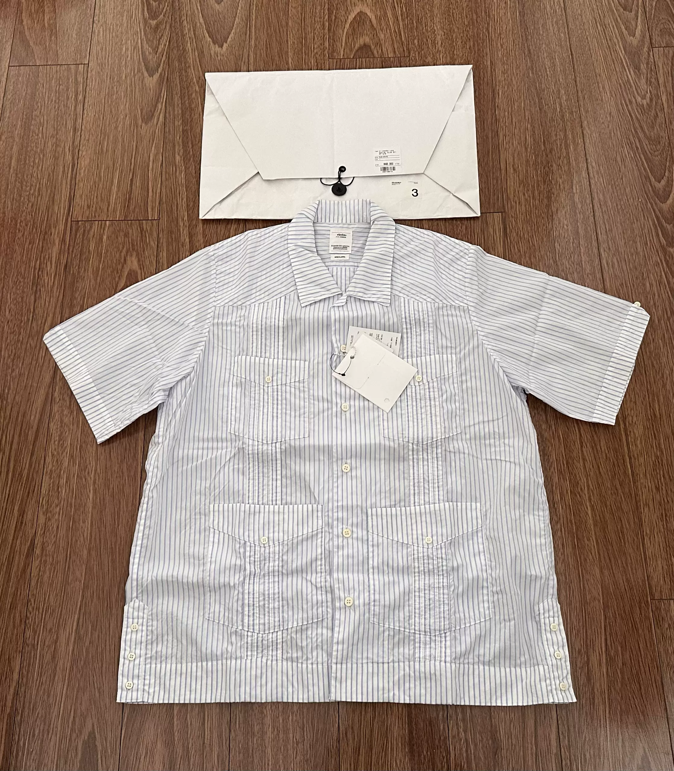 visvim ヴィズヴィムHACKING SHIRT S/S VT SILK