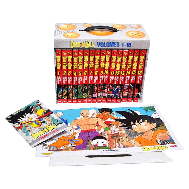 七龙珠1-16卷白金本套装英文原版英文版漫画Dragon Ball Complete Box