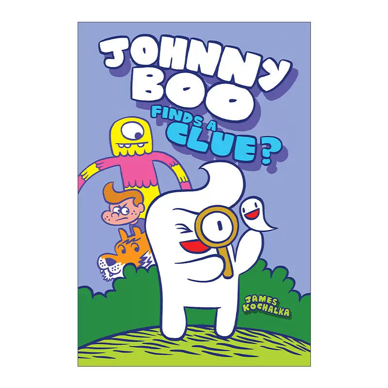 英文原版Johnny Boo Finds a Clue 约翰尼·布系列11 找到线索儿童趣味