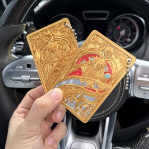 
[Card Case] ​​Gilt Card Delta Mobile Room Card Card Case Protective Cover Big Red Model President Card Ready in Stock