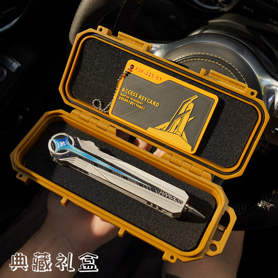 
[Gift box] Polaris knife model Delta action surrounding metal toy ornaments spot iron unblack