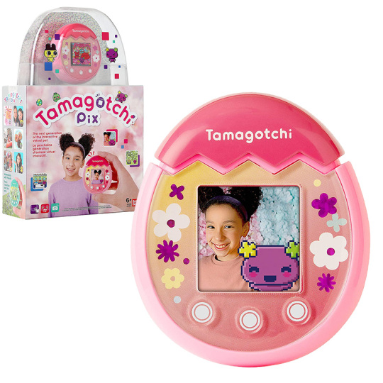 バンダイ たまごっち ピックス 電子ペット - カラー画面 バーチャルペット