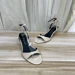 
Lady Shoes foreign trade original single women's shoes genuine leather fashion new round toe solid color one-word strap stiletto fashion sandals