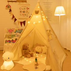 Hot Mom Zhangzhang Children's Tent Indoor Home Use Baby Princess Castle Little House Boys and Girls Toy Playhouse