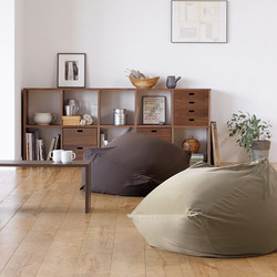 Muji Bean Bag Lazy Sofa Comfortable Chair Reclining and Sleeping Single Chair for Living Room Bedroom Tatami